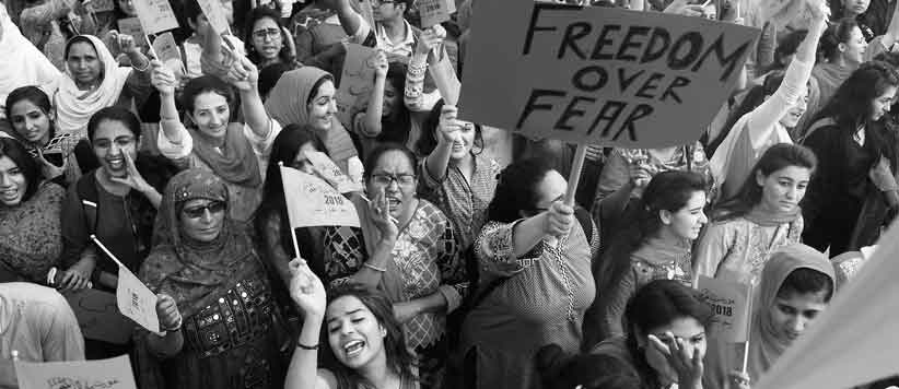 Women March in Pakistan